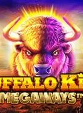 Slot cover art: buffalo megaways-style symbol